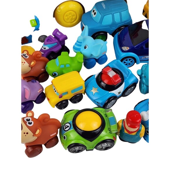 Playskool Tonka Unbranded Toddler Toys Chunky Cars Vehicles Lot - Picture 7 of 10